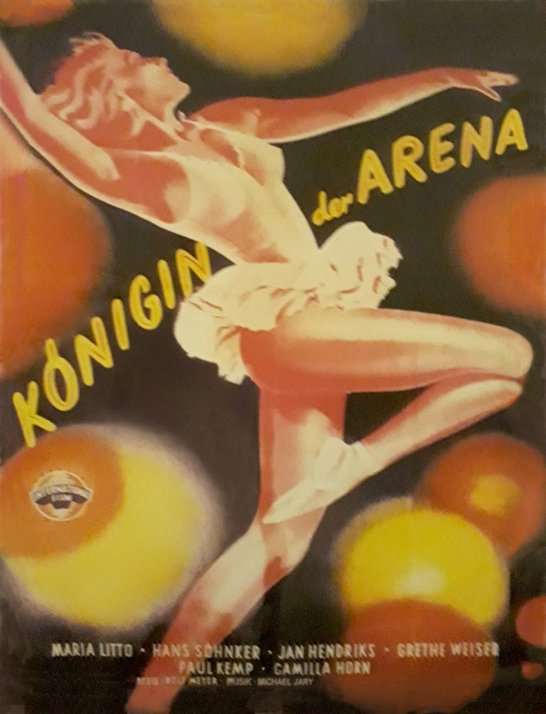 2024 03 13 Kinoplakat KOeNIGIN DER ARENA 768x1003 Königin der Arena (D/1952)